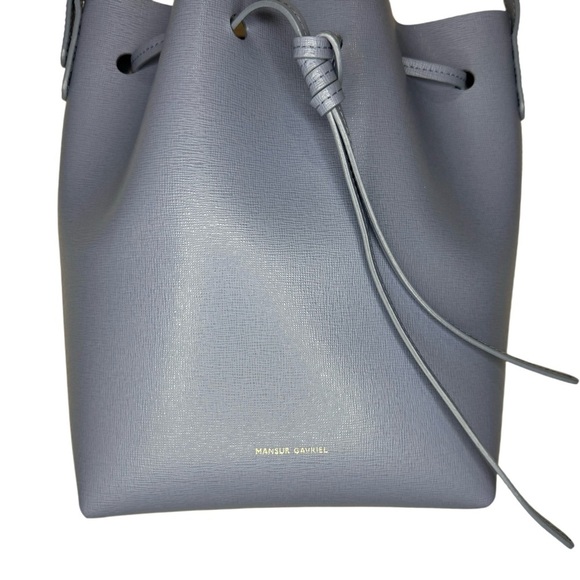 Mansur Gavriel Mini Bucket Bag Saffiano - Picture 9 of 13